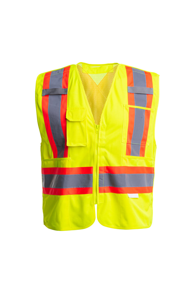 Sidewinder Tear Away Safety Vest HVG - TV-931